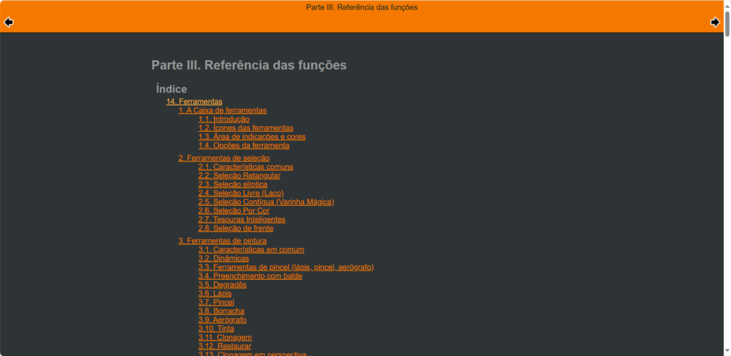 funções do gimp