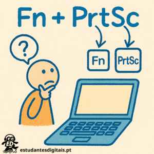 Fn + Prt Sc, umaa combinação para uso nos computadores portáteis