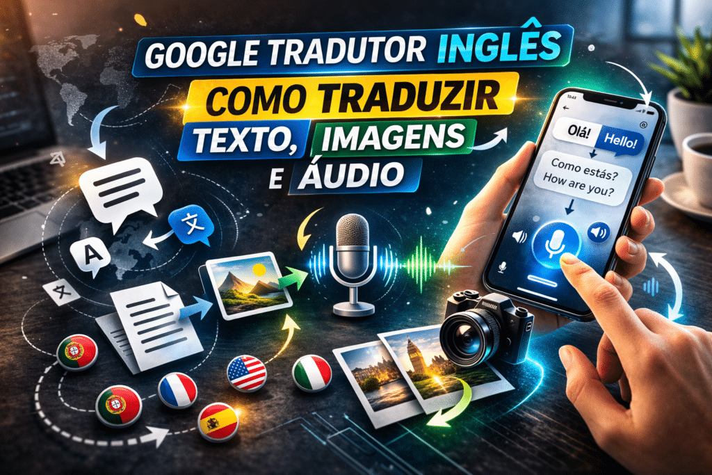 Google Tradutor Inglês — como traduzir texto, imagens e áudio
